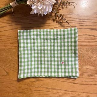 #35 ハンドメイド リネン キッチンクロス(テーブル用品)