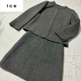 アイシービー(ICB)のICB アイシービー　ウール　セットアップ　9号(スーツ)