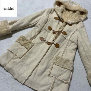 スナイデル(SNIDEL)のsnidel スナイデル　フェイクムートンファー　ダッフルコート　Sサイズ(ダッフルコート)