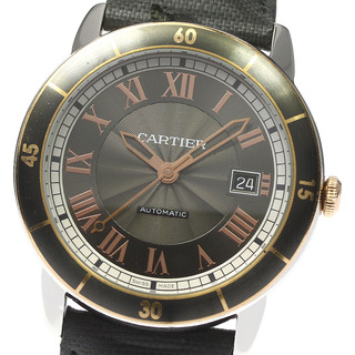 カルティエ(Cartier)のカルティエ CARTIER W2RN0005 クロワジエール デイト 自動巻き メンズ _800047(腕時計(アナログ))