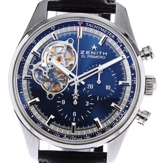 ゼニス(ZENITH)のゼニス ZENITH 03.20416.4061 エルプリメロ クロノマスター オープン 1969 自動巻き メンズ _797478(腕時計(アナログ))