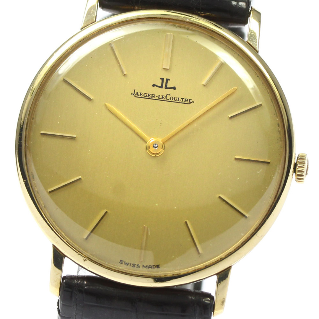 Jaeger-LeCoultre(ジャガールクルト)の訳あり ジャガー・ルクルト JAEGER-LECOULTRE 9124.21 K18YG cal.818/3 手巻き メンズ _778589 メンズの時計(腕時計(アナログ))の商品写真