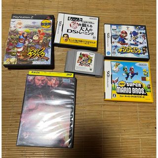 まとめ売り６点任天堂64プレステ任天堂DS。サラマンダーDVD(家庭用ゲームソフト)