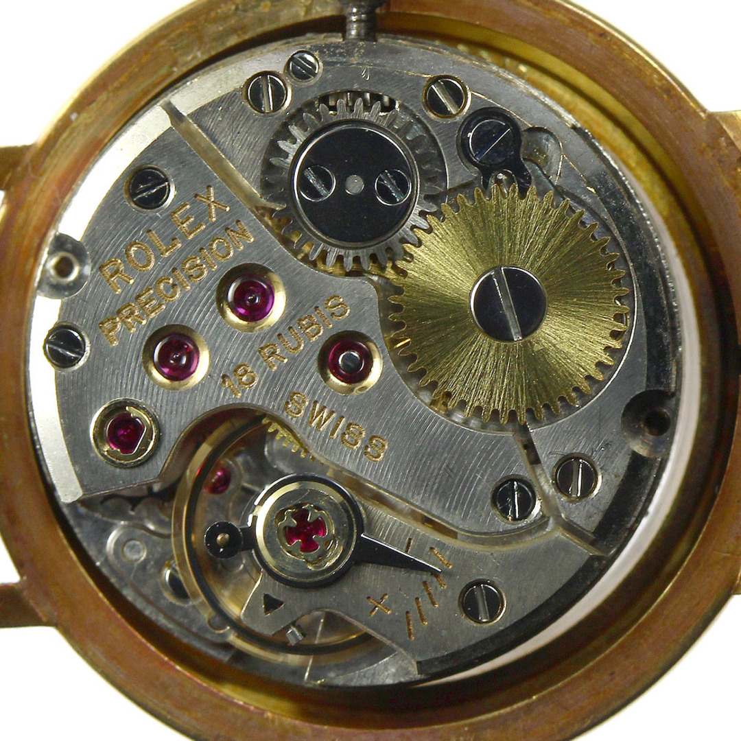 ROLEX(ロレックス)のロレックス ROLEX プレシジョン K18YG ヴィンテージ cal.1400 リダンダイアル 手巻き レディース _770491 レディースのファッション小物(腕時計)の商品写真