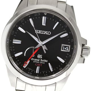 セイコー(SEIKO)のセイコー SEIKO SBGE013/9R66-0AE0 グランドセイコー GMT パワーリザーブ デイト スプリングドライブ メンズ 保証書付き_797975(腕時計(アナログ))