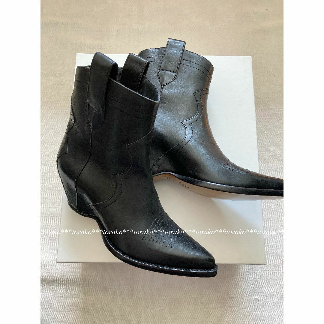 Maison Martin Margiela(マルタンマルジェラ)の新品 メゾンマルジェラ Sendra アンクルブーツ ウエスタン レディースの靴/シューズ(ブーツ)の商品写真