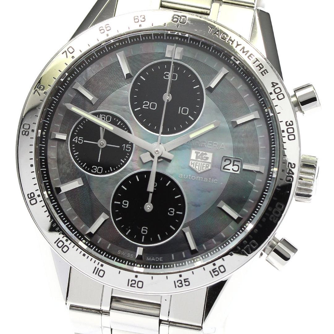 TAG Heuer(タグホイヤー)のタグホイヤー TAG HEUER CV201P-0 カレラ キャリバー16 クロノグラフ デイト 自動巻き メンズ _799901 メンズの時計(腕時計(アナログ))の商品写真