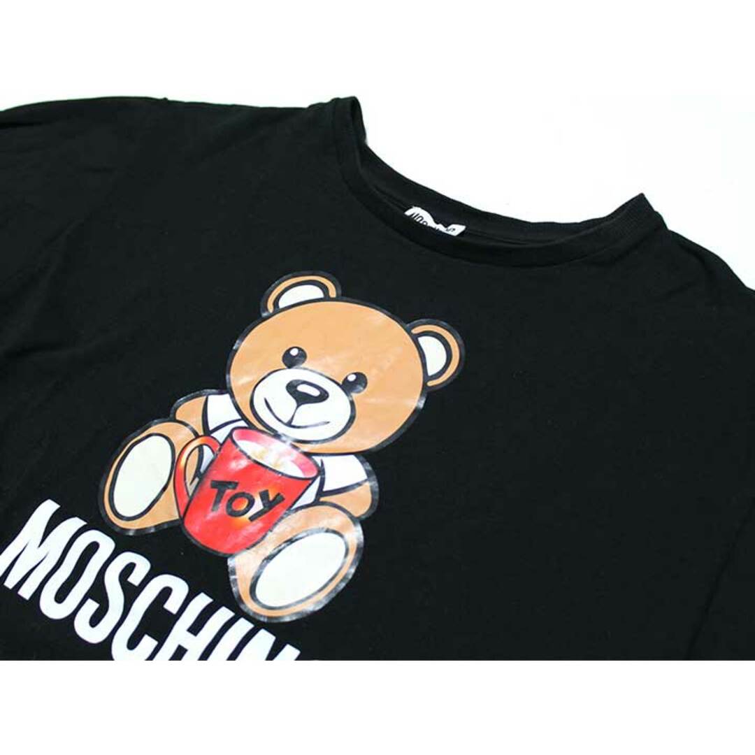 MOSCHINO(モスキーノ)の【春夏物 新入荷!】‡モスキーノ/MOSCHINO‡164cm 半袖Tシャツ/半袖カットソー 黒系【中古】子供服 キッズ kids ジュニア 男の子 女の子 春夏 tops 312042 キッズ/ベビー/マタニティのキッズ服女の子用(90cm~)(Tシャツ/カットソー)の商品写真