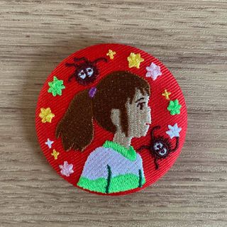 ジブリ(ジブリ)のジブリ☆刺繍ブローチ☆千と千尋の神隠し (ブローチ/コサージュ)