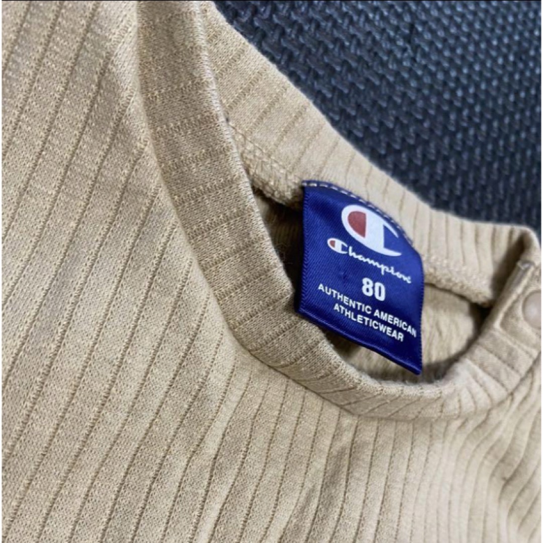 Champion(チャンピオン)のchampion ロンパース 80 キッズ/ベビー/マタニティのベビー服(~85cm)(ロンパース)の商品写真