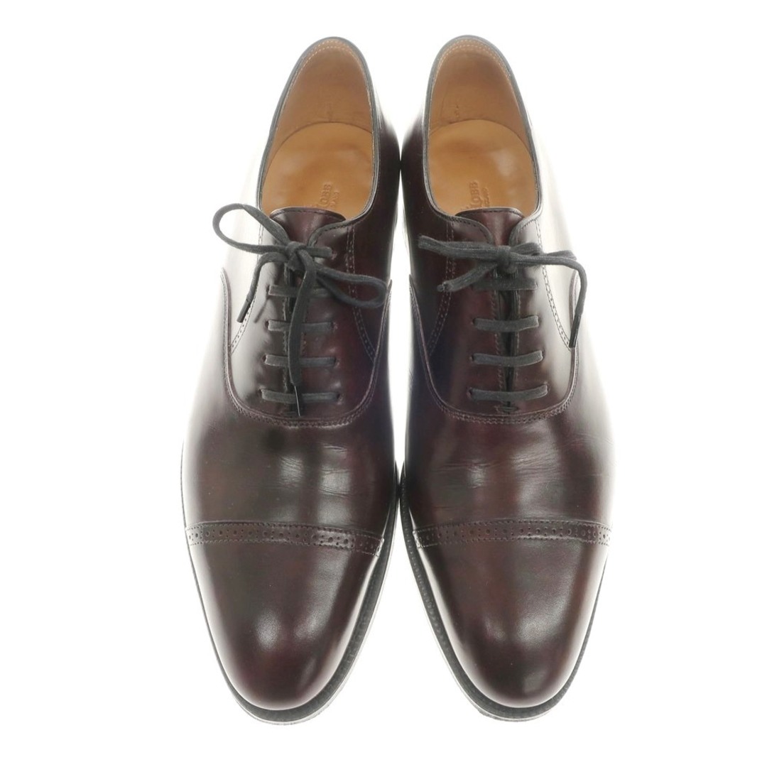 JOHN LOBB(ジョンロブ)の【中古】ジョンロブ John Lobb PHILIP II ミュージアムカーフ ストレートチップシューズ バーガンディー【サイズ7D】【メンズ】 メンズの靴/シューズ(ドレス/ビジネス)の商品写真