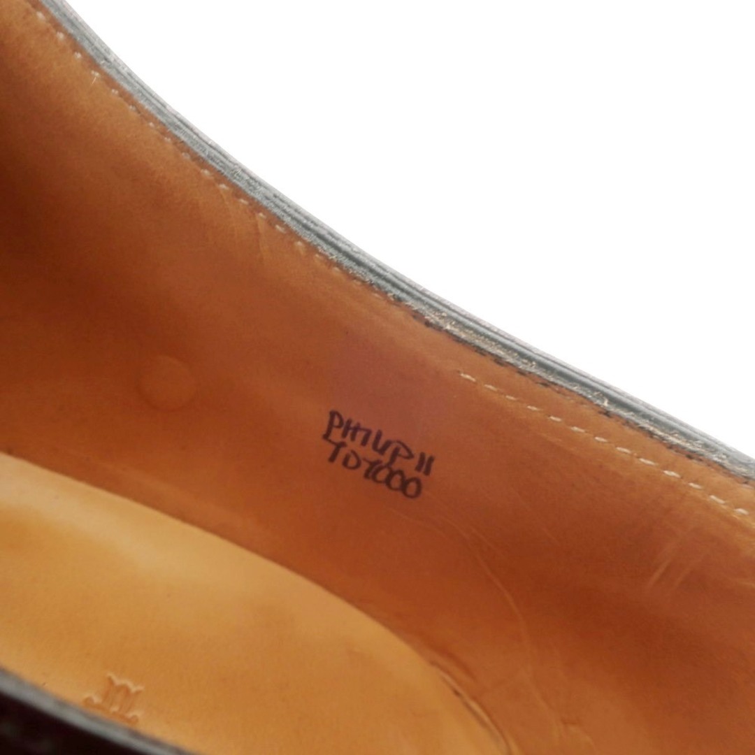 JOHN LOBB(ジョンロブ)の【中古】ジョンロブ John Lobb PHILIP II ミュージアムカーフ ストレートチップシューズ バーガンディー【サイズ7D】【メンズ】 メンズの靴/シューズ(ドレス/ビジネス)の商品写真