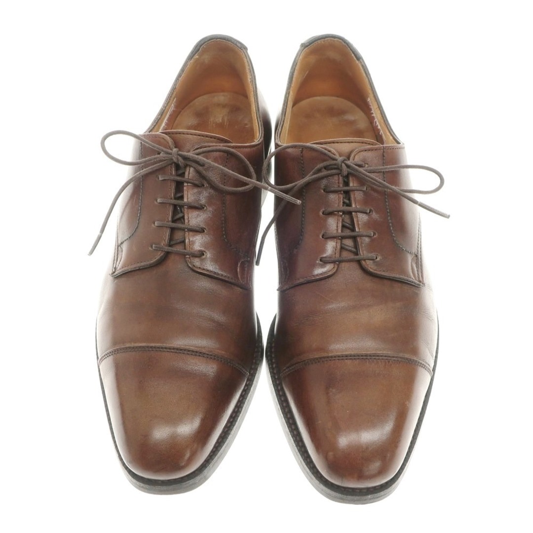 Crockett&Jones(クロケットアンドジョーンズ)の【中古】クロケットアンドジョーンズ CROCKETT&JONES ハンドグレード ストレートチップ ドレスシューズ ブラウン【サイズ表記なし（71/2cm位）】【メンズ】 メンズの靴/シューズ(ドレス/ビジネス)の商品写真