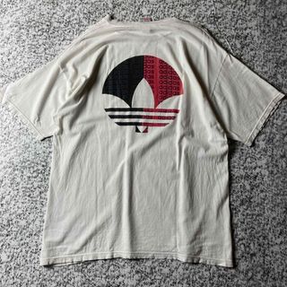 アディダス(adidas)の【90sUSA製】アディダス　ビッグシルエット　バックロゴ　ビンテージTシャツ(Tシャツ/カットソー(半袖/袖なし))