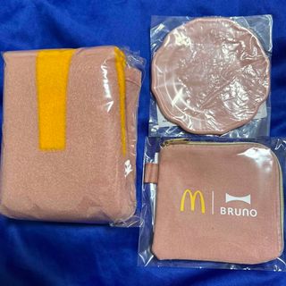 マクドナルド(マクドナルド)のマクドナルド マック BRUNO ブルーノ 福袋 ブランケット コインポーチ (ノベルティグッズ)