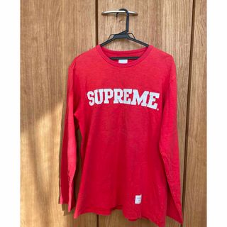 supreme overdyed L/S top ロンT着用回数は短時間で2回程度です