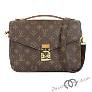 ルイヴィトン(LOUIS VUITTON)のABランク【ルイ・ヴィトン】ポシェット・メティスMM/M44875/モノグラム/ショルダーバッグ/LOUIS VUITTON/ショルダーバッグ/ブラウン【中古】(メッセンジャーバッグ)