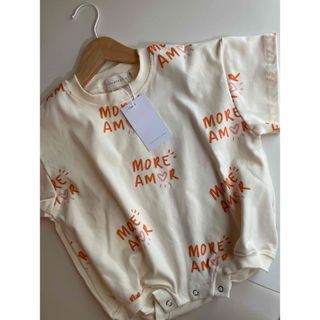 [CINNAMON BABY] More Amor Tshirt Romper(ロンパース)