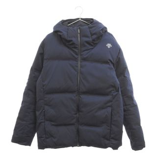 デサント(DESCENTE)のDESCENTE デサント フーディーナイロンダウンジャケット ネイビー DWUQJK20(ダウンジャケット)