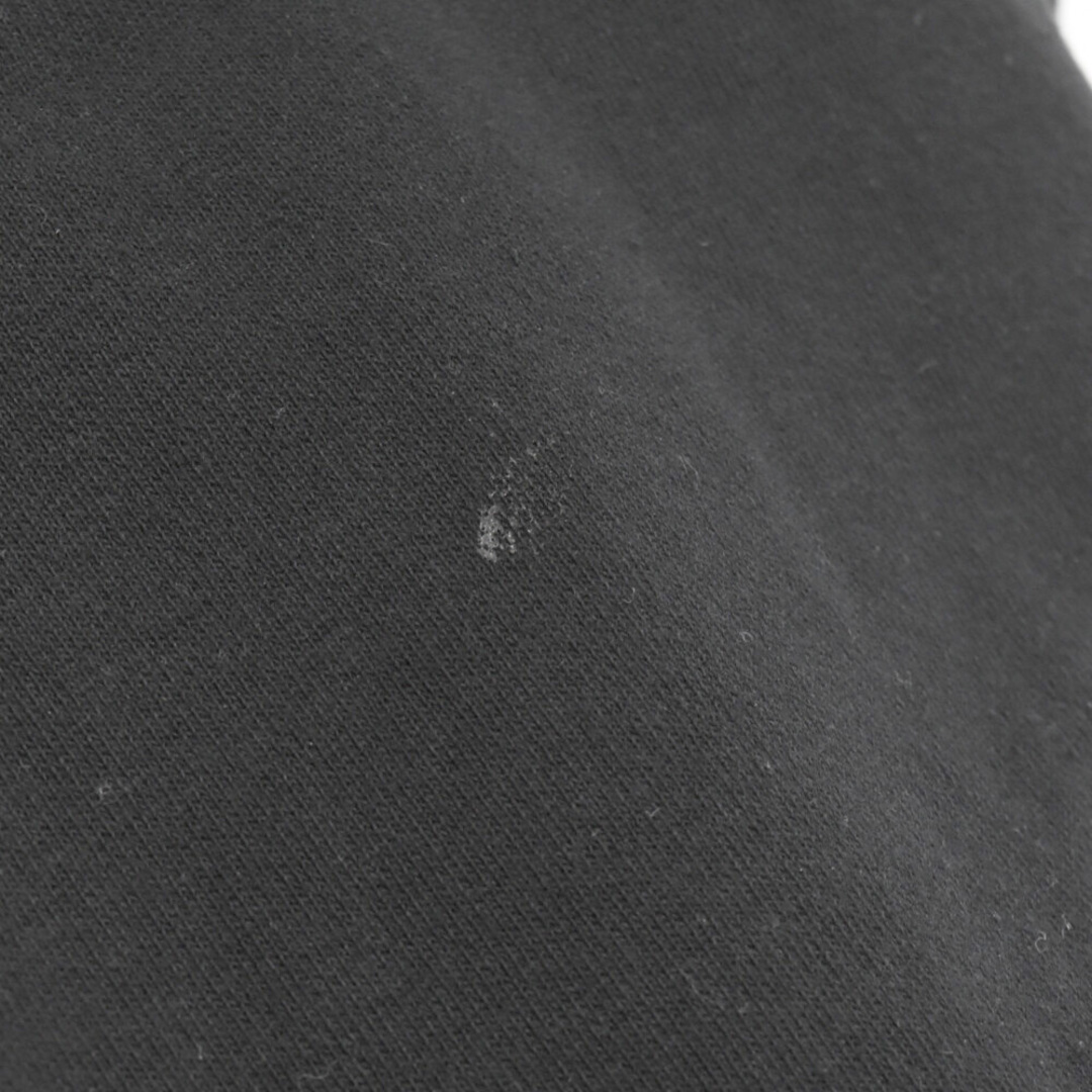 THE BLACK EYE PATCH ブラックアイパッチ レザーロゴパッチフーディー プルオーバーパーカー ブラック メンズのトップス(パーカー)の商品写真