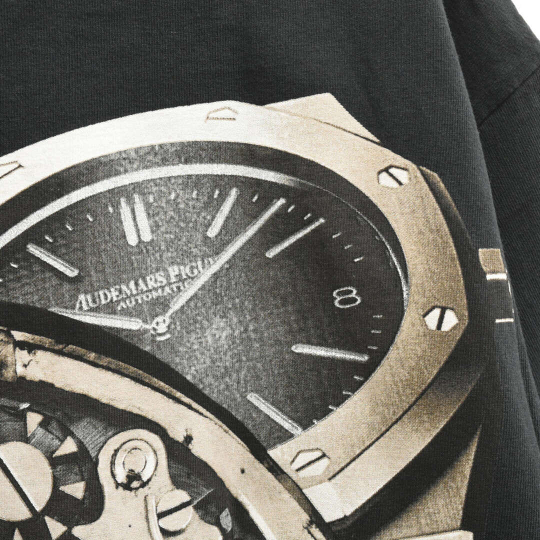 AUDEMARS PIGUET(オーデマピゲ)のAUDEMARS PIGUET オーデマ ピゲ xCACTUS JACK xカクタスジャック ウォッチプリント 半袖Tシャツ ブラック CJAP-SS01 メンズのトップス(Tシャツ/カットソー(半袖/袖なし))の商品写真