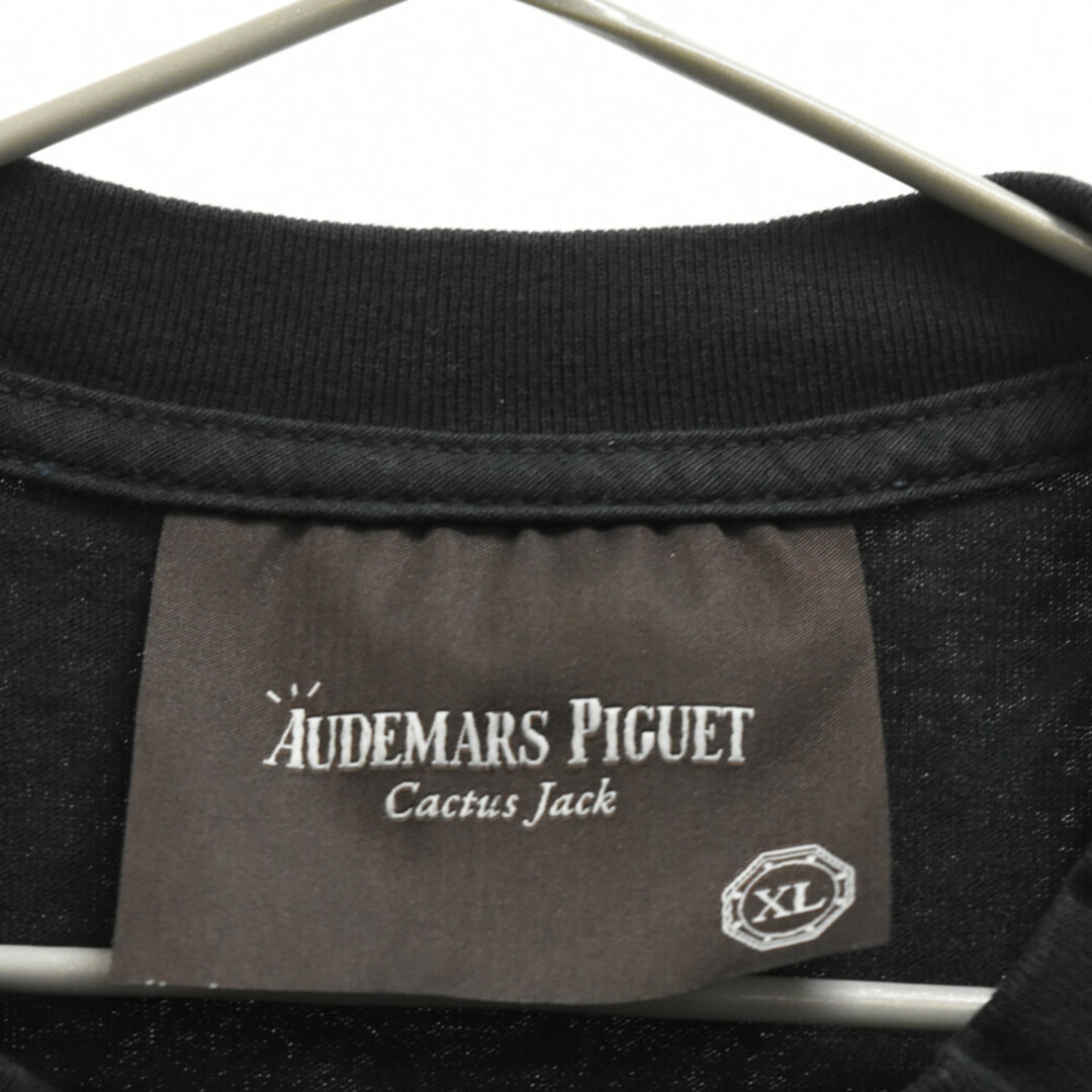 AUDEMARS PIGUET(オーデマピゲ)のAUDEMARS PIGUET オーデマ ピゲ xCACTUS JACK xカクタスジャック ウォッチプリント 半袖Tシャツ ブラック CJAP-SS01 メンズのトップス(Tシャツ/カットソー(半袖/袖なし))の商品写真