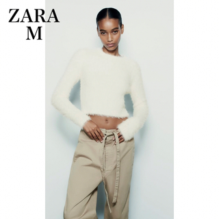ザラ(ZARA)のZARA エコファー素材セーター(ニット/セーター)