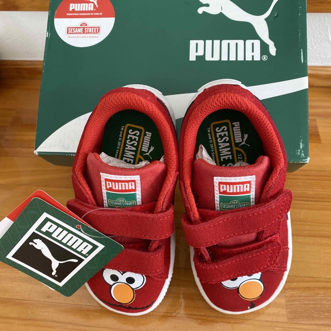 PUMA(プーマ)のプーマ　PUMA キッズ　スニーカー　セサミストリート　sesamistreet キッズ/ベビー/マタニティのベビー靴/シューズ(~14cm)(スニーカー)の商品写真