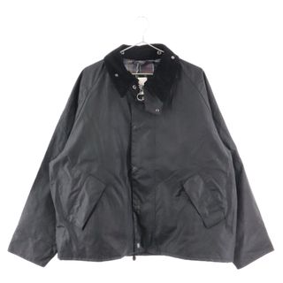 バーブァー(Barbour)のBarbour バブアー Waxed cotton short blouson ワックス コットン ショート ブルゾン 232MWX1678 ブラック(ブルゾン)