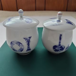 深川製磁 - ①深川製磁 ブルーチャイナ 組湯呑 (箱アリ)の通販 深川製磁 - ①深川製磁 ブルーチャイナ 組湯呑 (箱アリ)の通販
