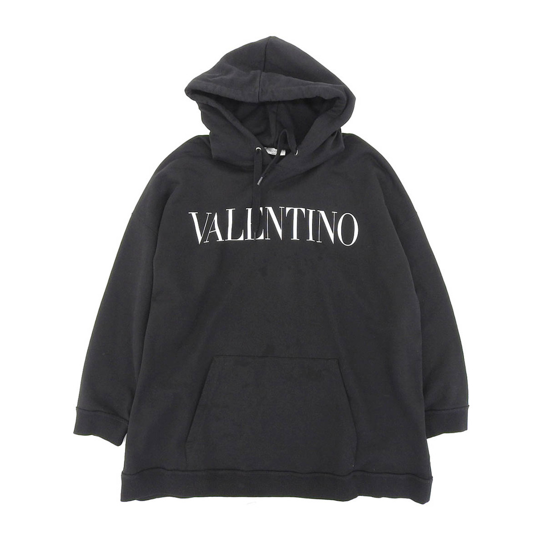 ヴァレンチノ Valentino ブラックパーカー ロゴ入り季節感春秋冬