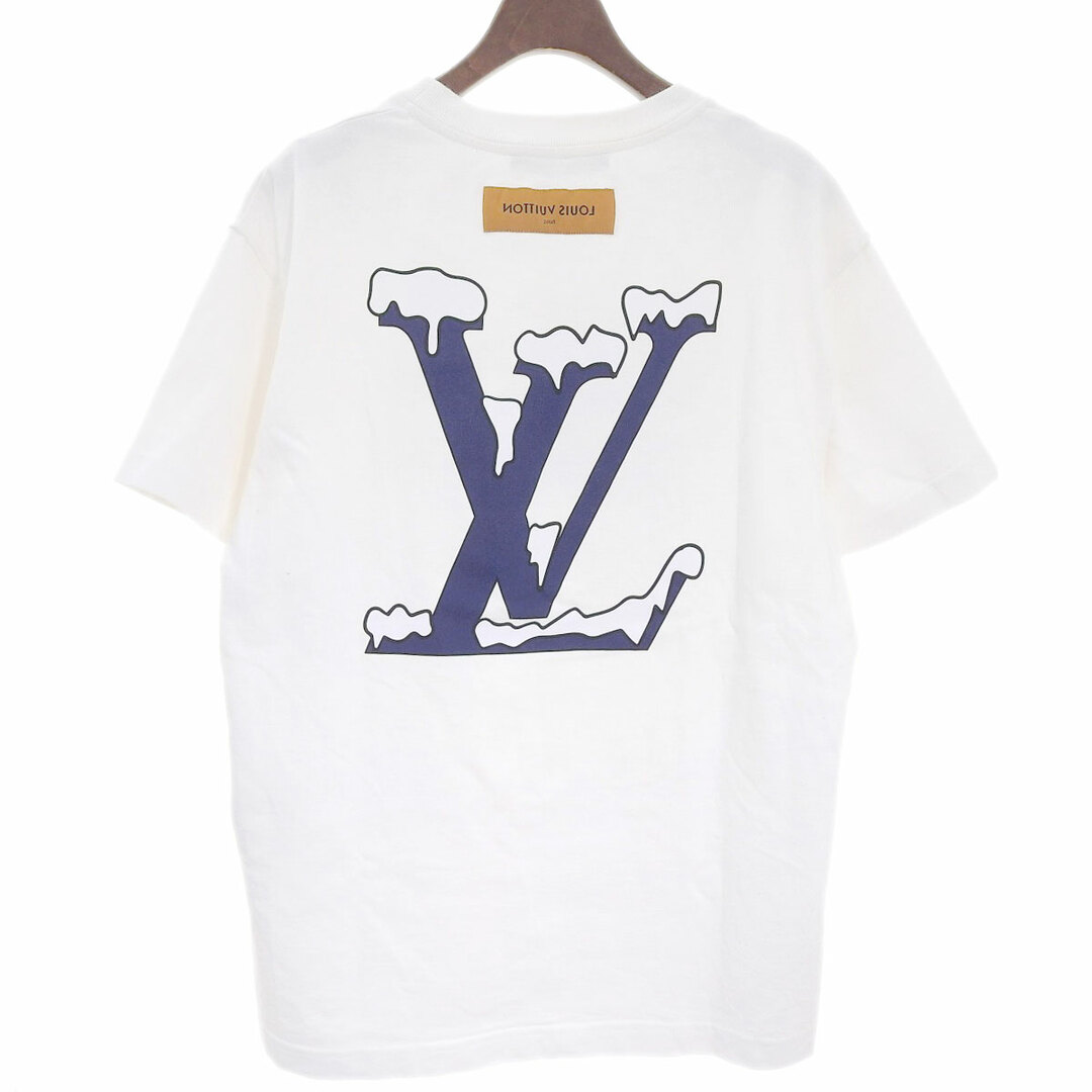 LOUIS VUITTON(ルイヴィトン)のルイヴィトン Amen Break バックロゴ Tシャツ メンズ ホワイト LOUIS VUITTON 【中古】 【アパレル・小物】 メンズのトップス(Tシャツ/カットソー(半袖/袖なし))の商品写真