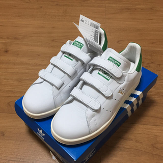 アディダス(adidas)のお買い得‼︎☆新品未使用☆adidas スタンスミスCF グリーン23cm(スニーカー)