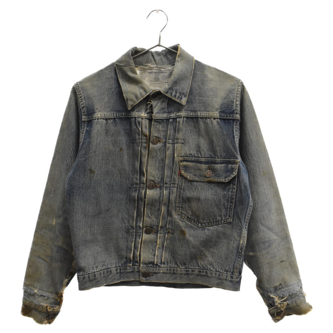 Levi's(リーバイス)のLevi's リーバイス 40s VINTAGE 506XX 1st 47モデル ヴィンテージ 針刺しシンチバック デニムジャケット ボタン裏ツメ刻印 インディゴブルー メンズのジャケット/アウター(Gジャン/デニムジャケット)の商品写真