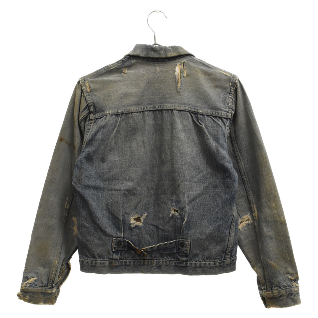 Levi's(リーバイス)のLevi's リーバイス 40s VINTAGE 506XX 1st 47モデル ヴィンテージ 針刺しシンチバック デニムジャケット ボタン裏ツメ刻印 インディゴブルー メンズのジャケット/アウター(Gジャン/デニムジャケット)の商品写真