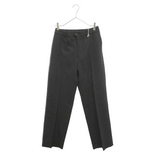 マーカウェア(MARKAWEAR)のMARKAWARE マーカウェア FLAT FRONT TROUSERS フラット フロント センタープレス スラックスパンツ ブラック A21C-05PT03C(その他)