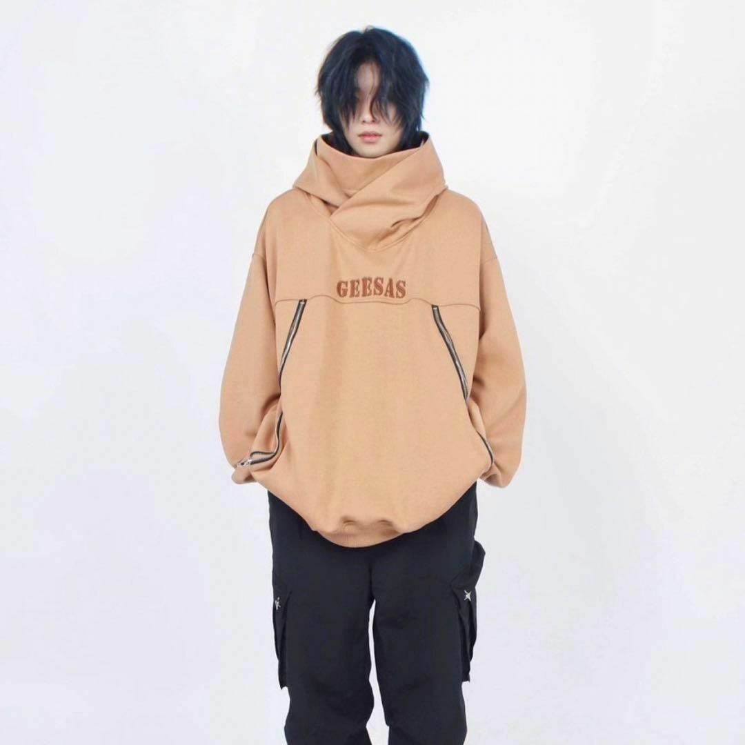 ハイネック パーカー ジップポケットフーディー CHEUGY UMM BUDZ ハイネック パーカー ジップポケットフーディー CHEUGY UMM BUDZ