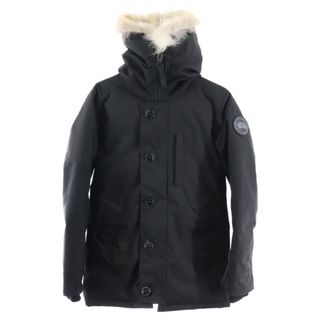 カナダグース(CANADA GOOSE)のCANADA GOOSE カナダグース CRESTON PARKA BLACK LABEL クレストンパーカ ブラックレーベル ファー付き ダウンジャケット ブラック 3481JMB(ダウンジャケット)