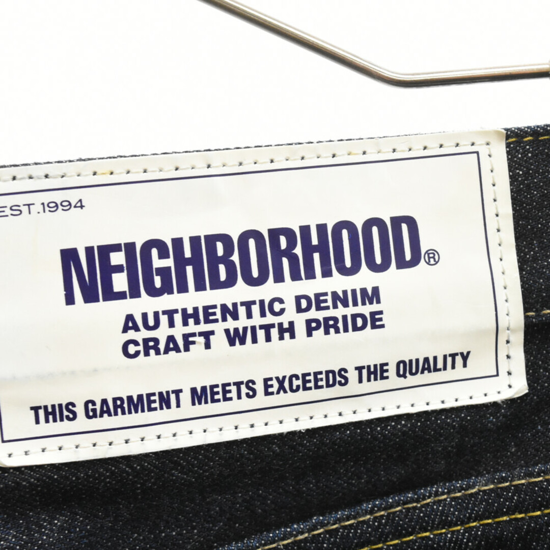 NEIGHBORHOOD(ネイバーフッド)のNEIGHBORHOOD ネイバーフッド RIGID.DP NARROW/140Z-PT ナローパンツ デニムパンツ インディゴ 191XBNH-PTM06 メンズのパンツ(デニム/ジーンズ)の商品写真