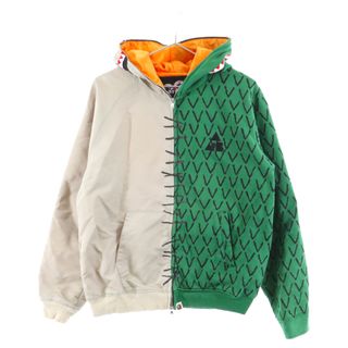 アベイシングエイプ(A BATHING APE)のA BATHING APE アベイシングエイプ ×AMBUSH 総柄 デザイン ジップアップフーディー マルチ(パーカー)