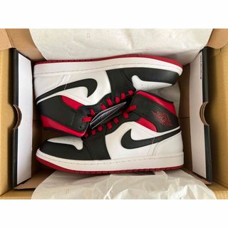 ジョーダン(Jordan Brand（NIKE）)のNike Air Jordan1 ジョーダン1  MID "Gym Red"(スニーカー)