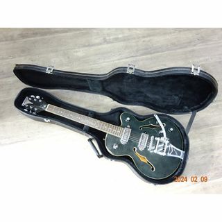 エピフォン(Epiphone)のK大009/ Epiphone ワイルドキャット TB ギター ハードケース付(エレキギター)