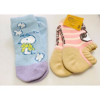 スヌーピー(SNOOPY)の☆2点☆新品☆スヌーピー☆ソックス☆(ソックス)