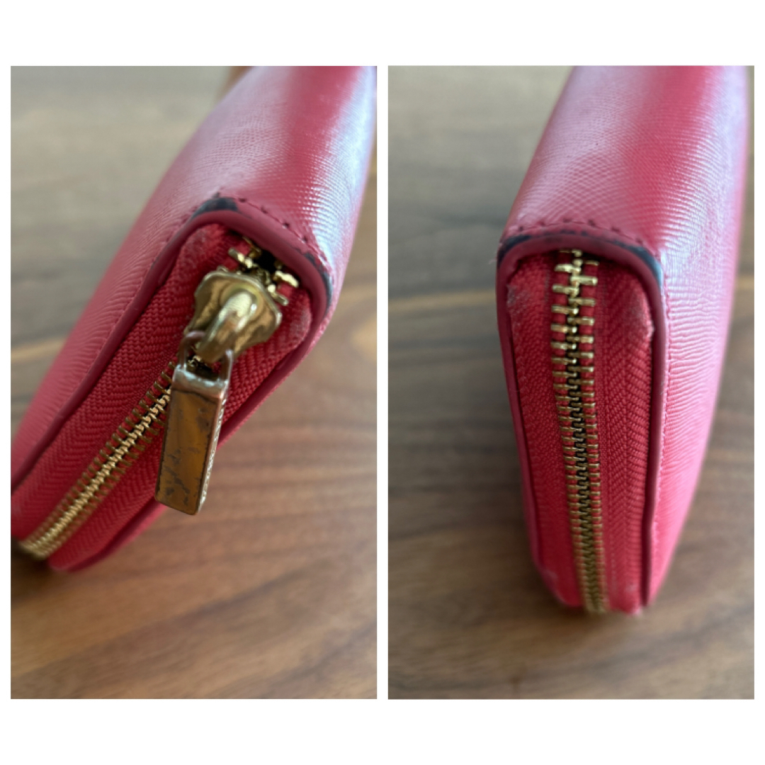Tory Burch(トリーバーチ)のトリーバーチ 長財布 レッド ピンク 花柄 レディースのファッション小物(財布)の商品写真