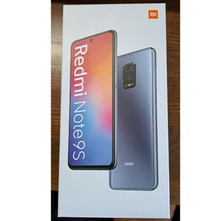 アンドロイド(ANDROID)のXiaomi シャオミ Redmi Note 9S 64GB グレイシャーホワ…(スマートフォン本体)