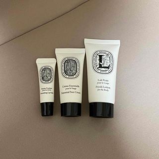 ディプティック(diptyque)の【新品】diptyque ディプティック Qatarカタール クリーム バーム(サンプル/トライアルキット)