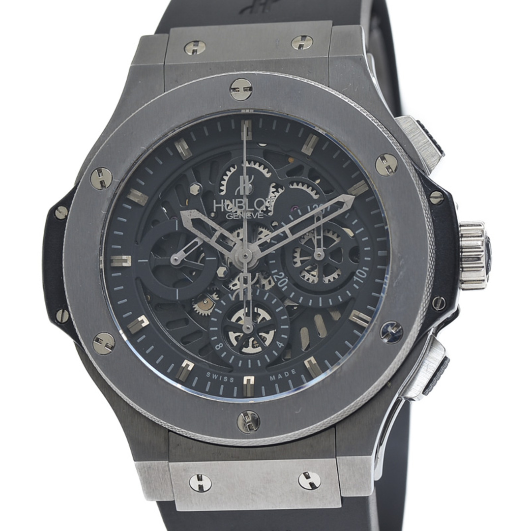 HUBLOT(ウブロ)のウブロ ビッグバン アエロバン クロノグラフ スケルトン オートマ 310.KX メンズの時計(腕時計(アナログ))の商品写真