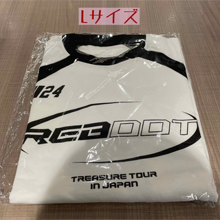 TREASURE REBOOT バイカラースウェットシャツ ホワイト　Lサイズ