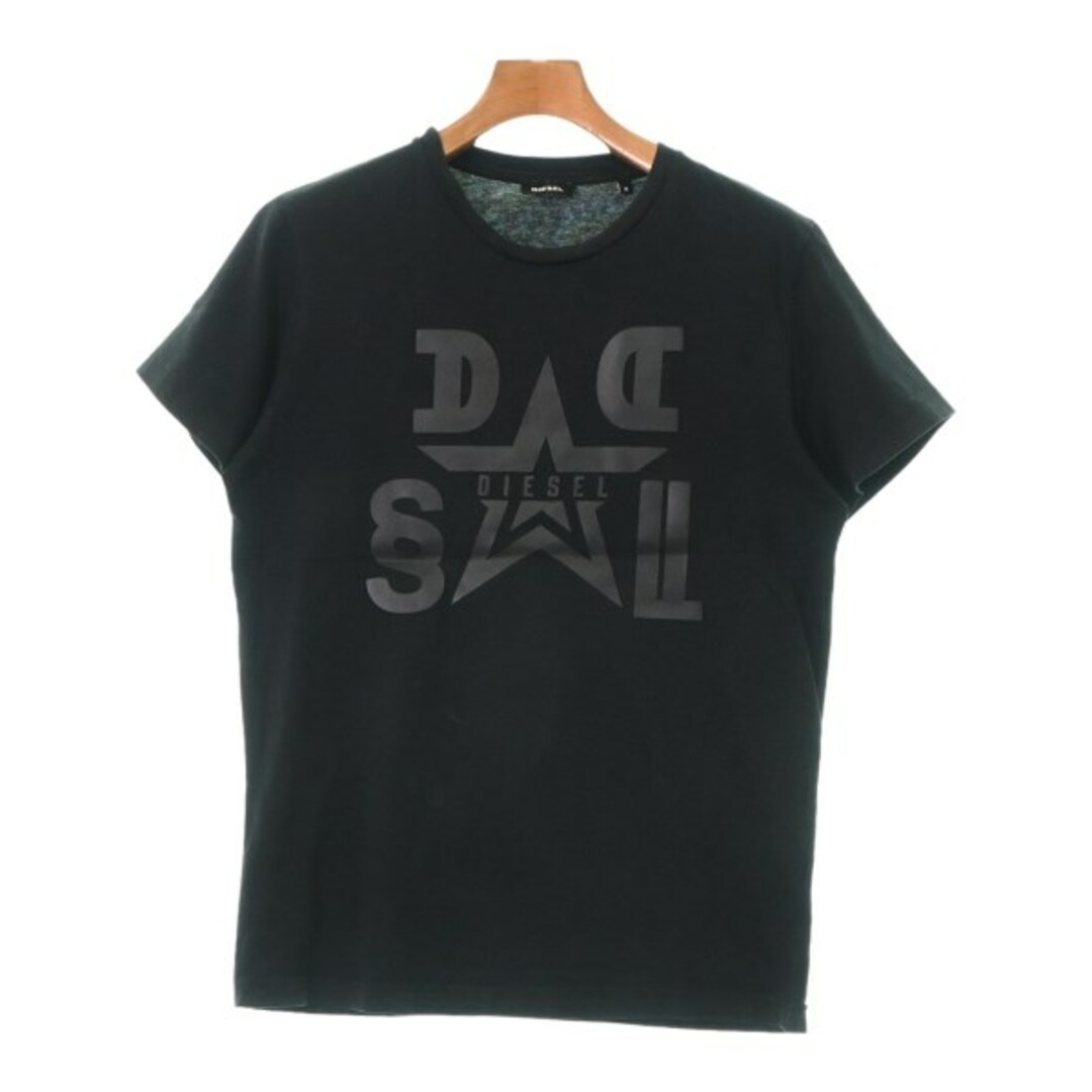 DIESEL(ディーゼル)のDIESEL ディーゼル Tシャツ・カットソー S 黒 【古着】【中古】 メンズのトップス(Tシャツ/カットソー(半袖/袖なし))の商品写真