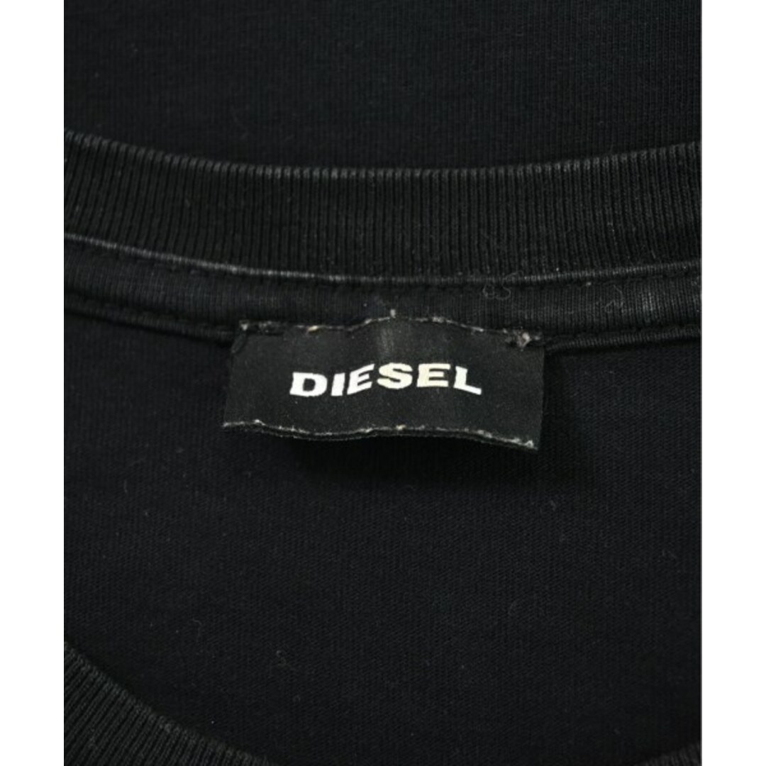 DIESEL(ディーゼル)のDIESEL ディーゼル Tシャツ・カットソー S 黒 【古着】【中古】 メンズのトップス(Tシャツ/カットソー(半袖/袖なし))の商品写真